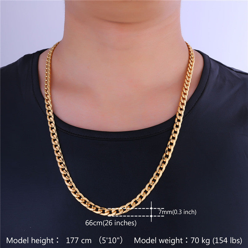 gold link chain wholesale