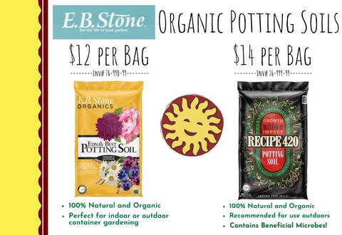 Organic Potting Soil Options