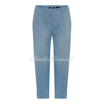 Robell Marie 07 - Capri Jean 51664-5448-64 (Denim Blue)