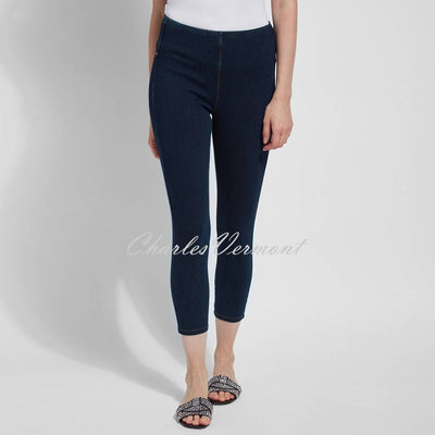 Lysse Cropped Toothpick Denim Legging with Back Pockets – Style 1608