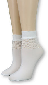 Snow White Mesh Socks - Global Trendz Fashion®