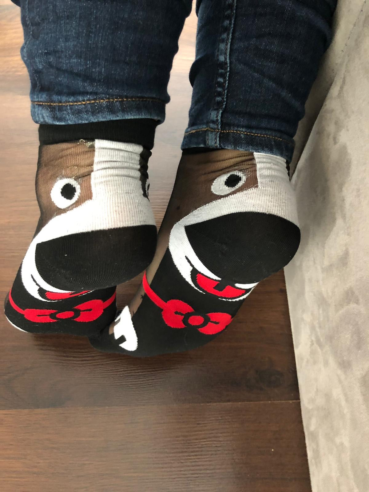 Cute Dog Sheer Socks