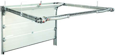 Rear Torsion Spring Garage Door