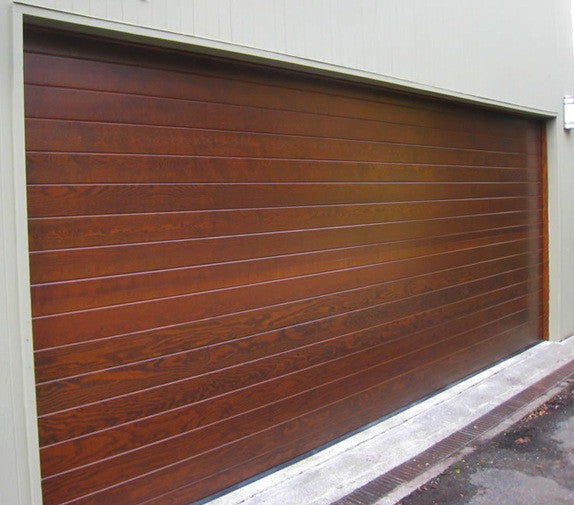 Emilio - Modern Style Custom Wood Garage Door