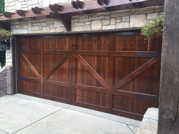 Gabriel - Barn Style Custom Wood Garage Door – Lux Garage Doors