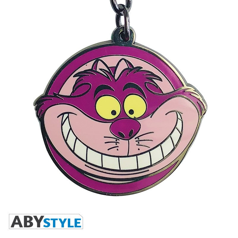 Porte Cles Disney Alice Chat Du Cheshire