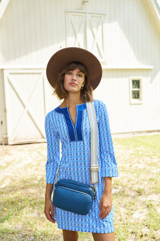 Woman wearing Sullivan's Island Tunic Dress