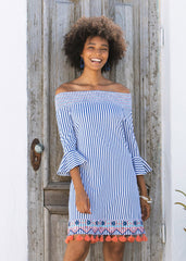 Aruba Blues Cabana Shift Dress