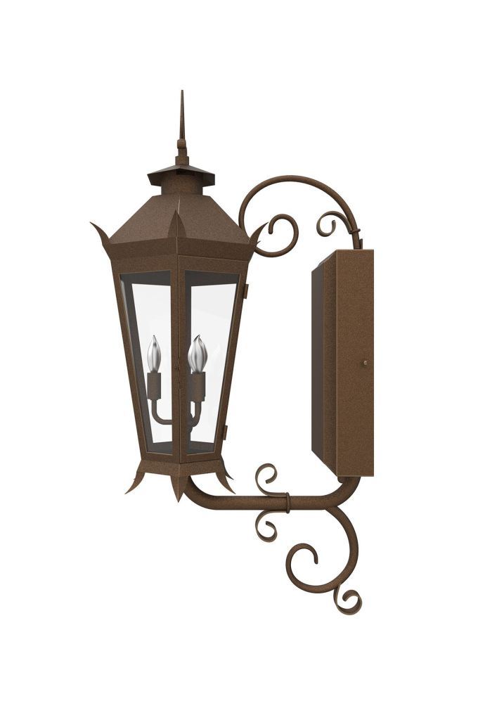 Solara Outdoor Lighting | Viking Iron Wall Sconce