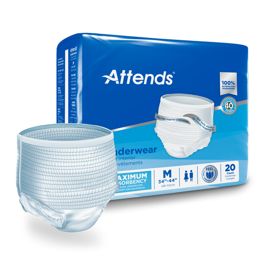 Attends Premier Underwear, Various Sizes – Affinity Home Medical