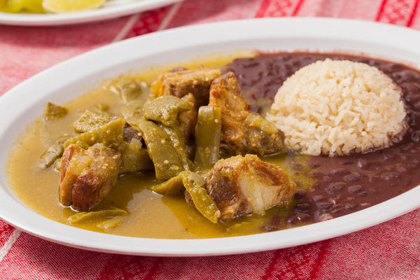 Costilla De Puerco En Salsa Verde - Real De Oaxaca