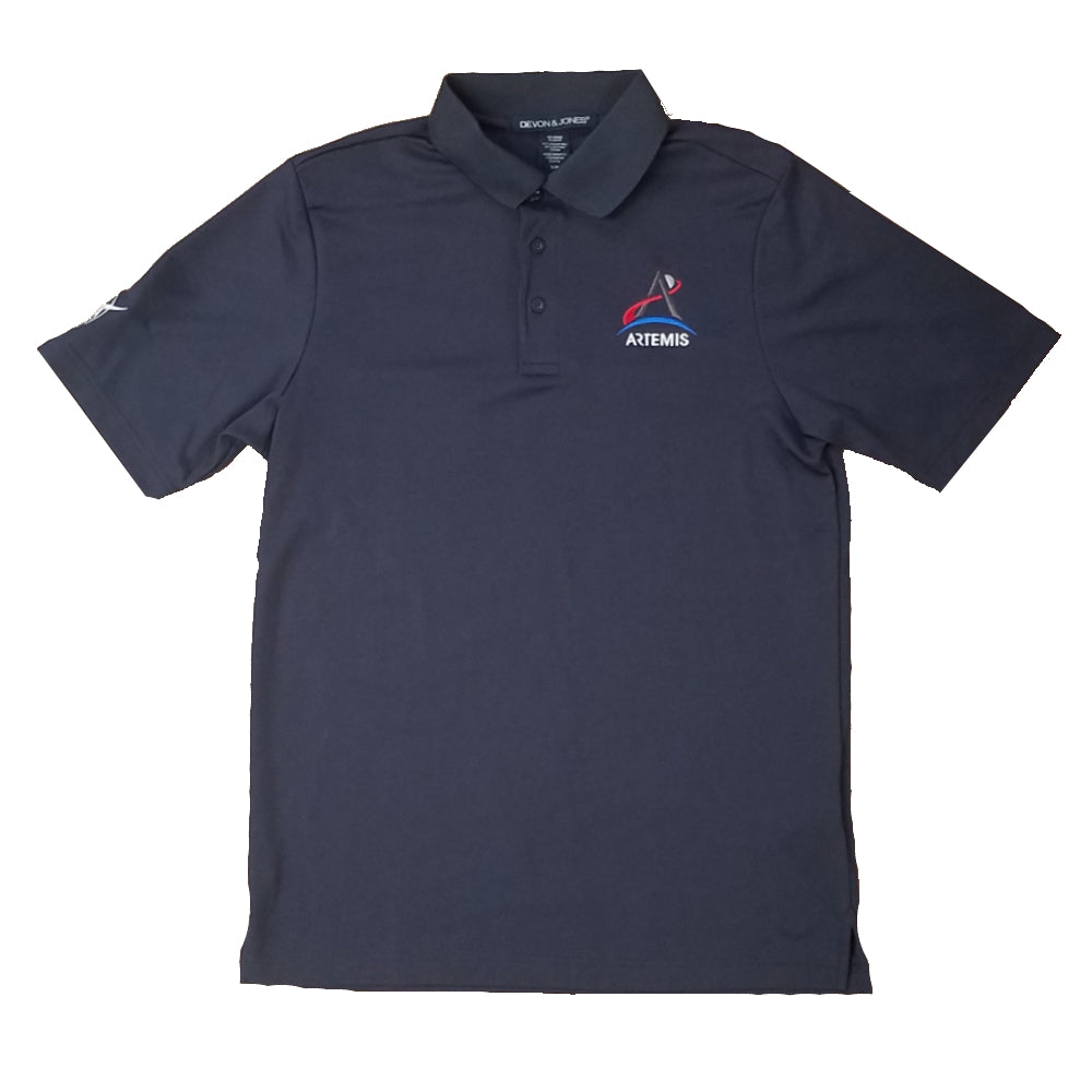 nasa artemis polo shirt