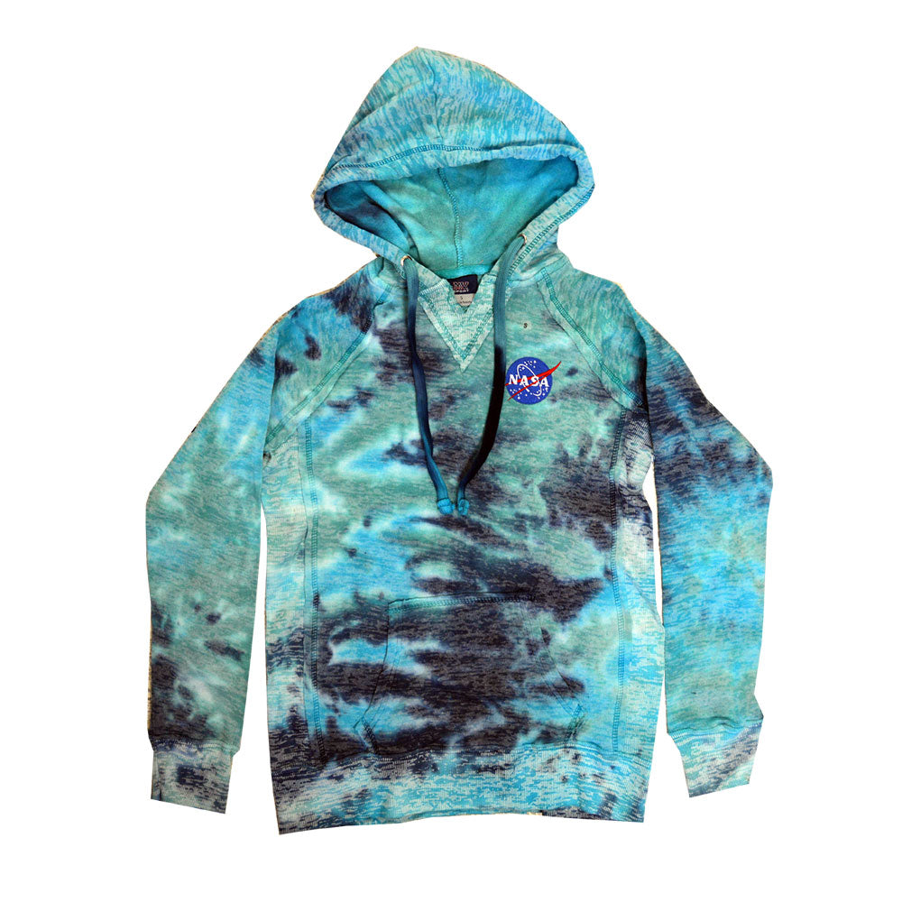 nasa tie dye hoodie