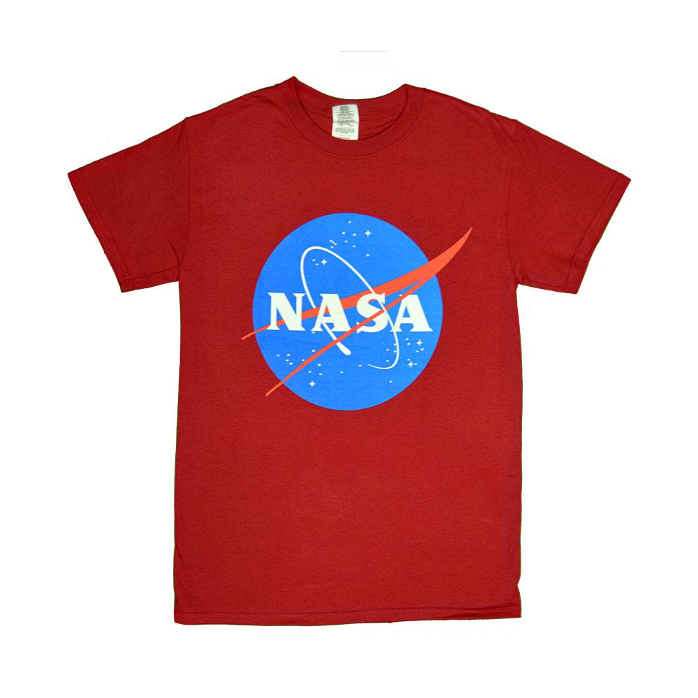 red nasa t shirt