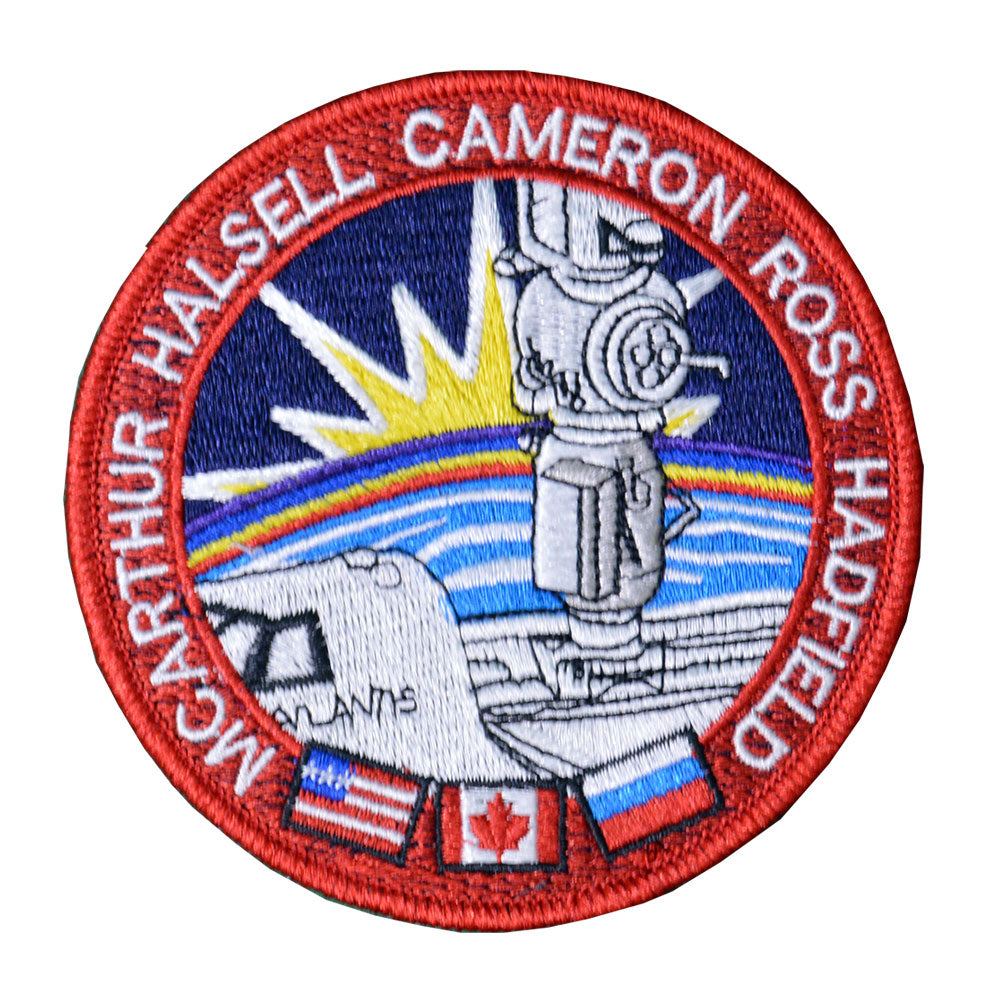 Patch, United States Flag, Shuttle, STS-69 (Gernhardt)
