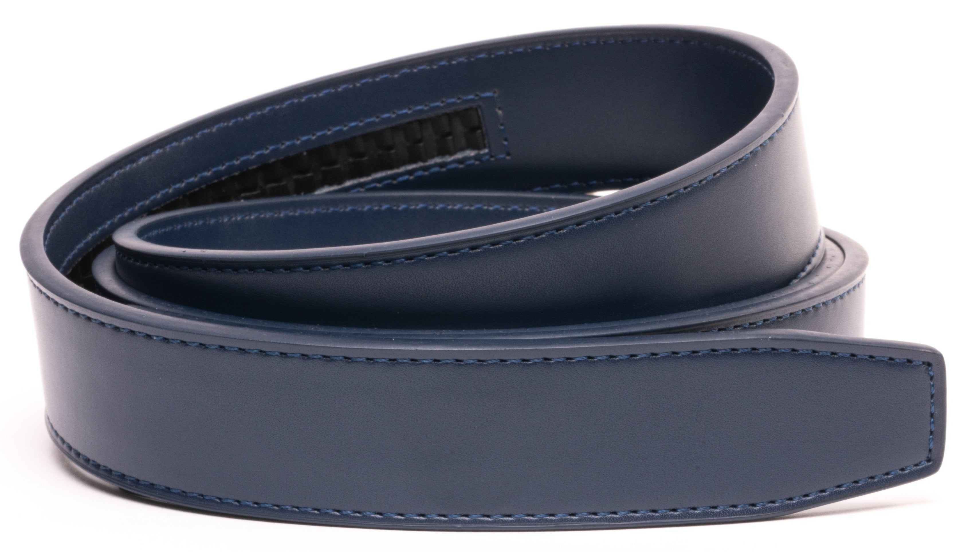 Navy Blue Leather - Strap Only | Railtek Belts | Reviews on Judge.me