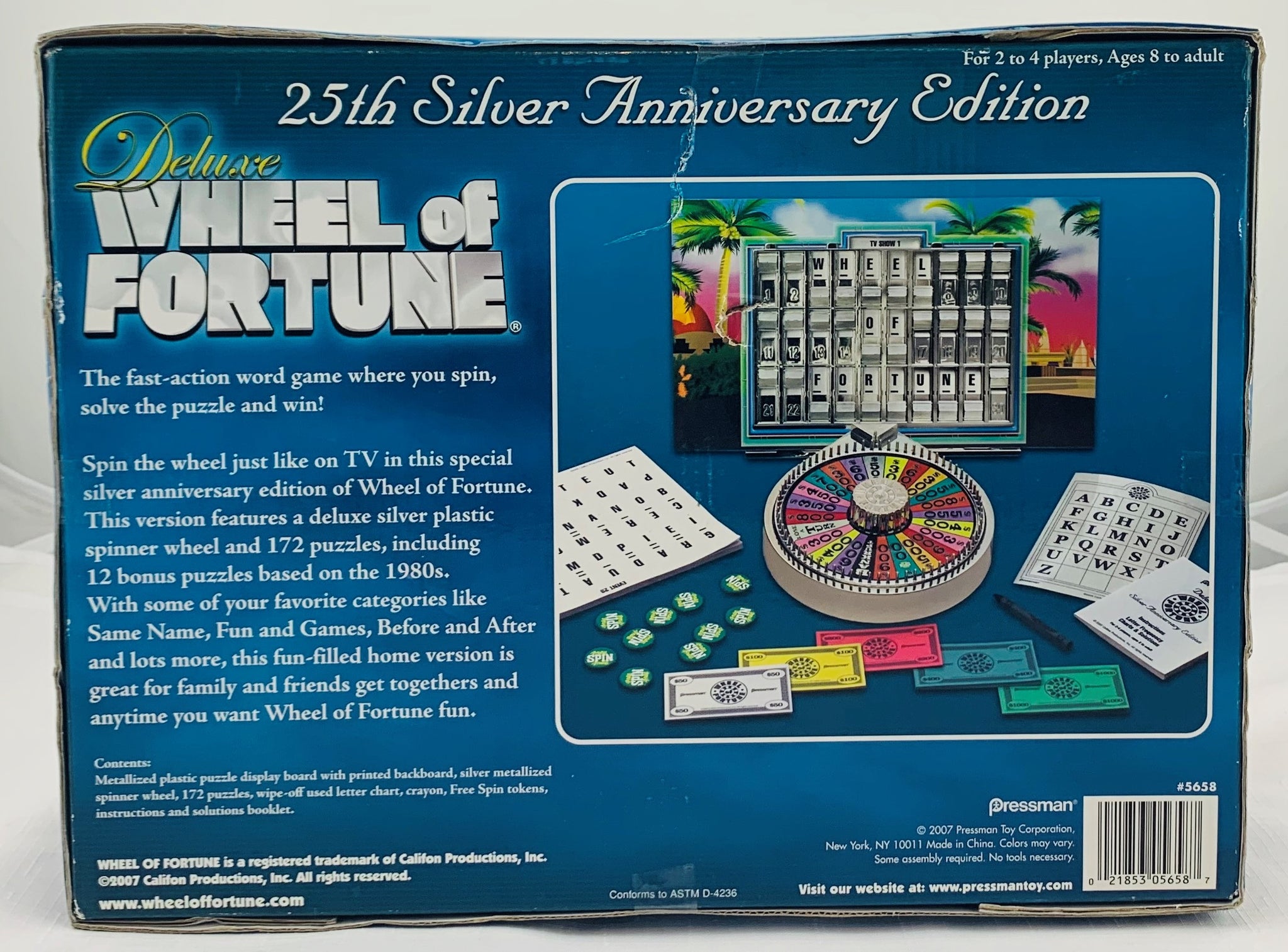 wheels of fortune deluxe board game
