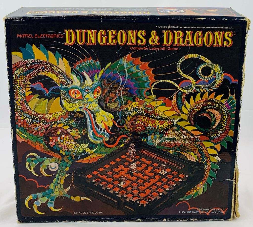 Dungeons & Dragons Computer Labyrinth Game - 1980 - Mattel - Great Con ...