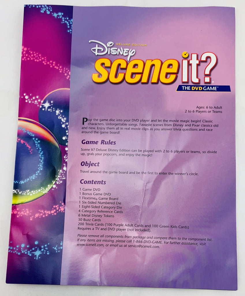 disney scene it dvd game pack