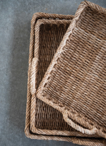 Hand-Woven Trays, The Feathered Farmhouse
