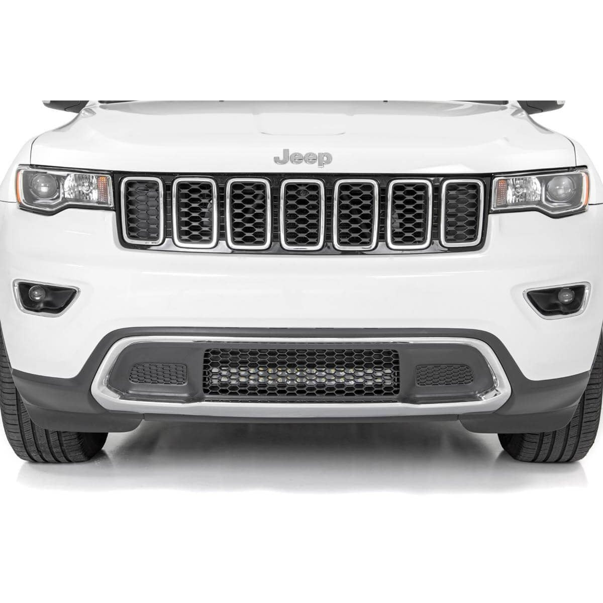 Inch Dual Row Led Bumper Kit For 11 19 Wk2 Jeep Grand Cherokee Black Series Kevinsoffroad Com