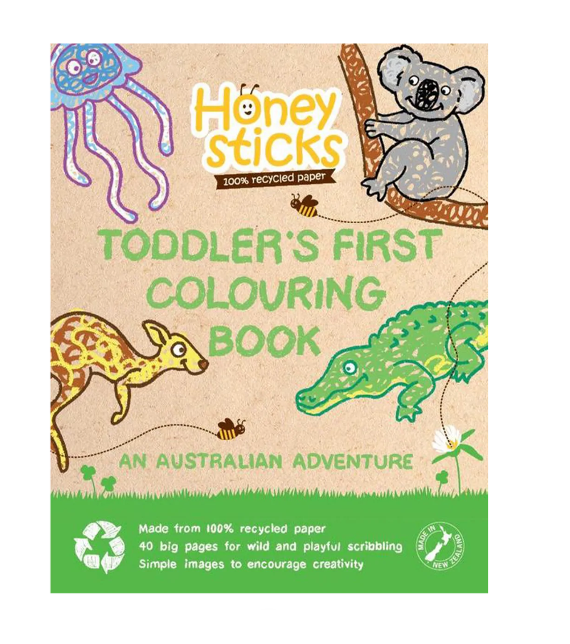 Honeysticks Jumbos, Beeswax Crayons Australia