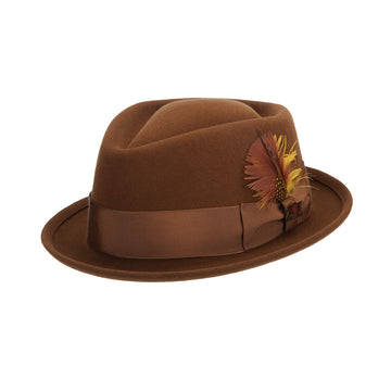 biltmore fedora cognac