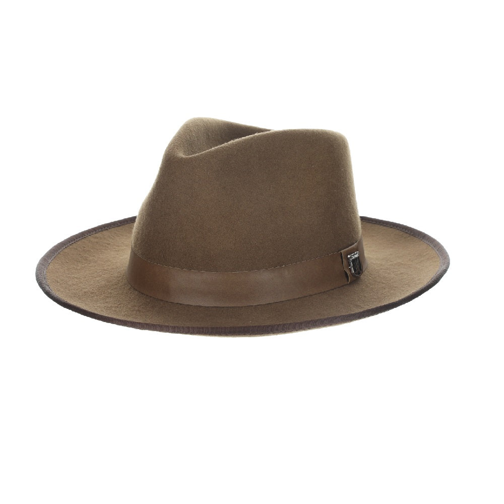 Stacy Adams Wool Felt Fedora- Genesee