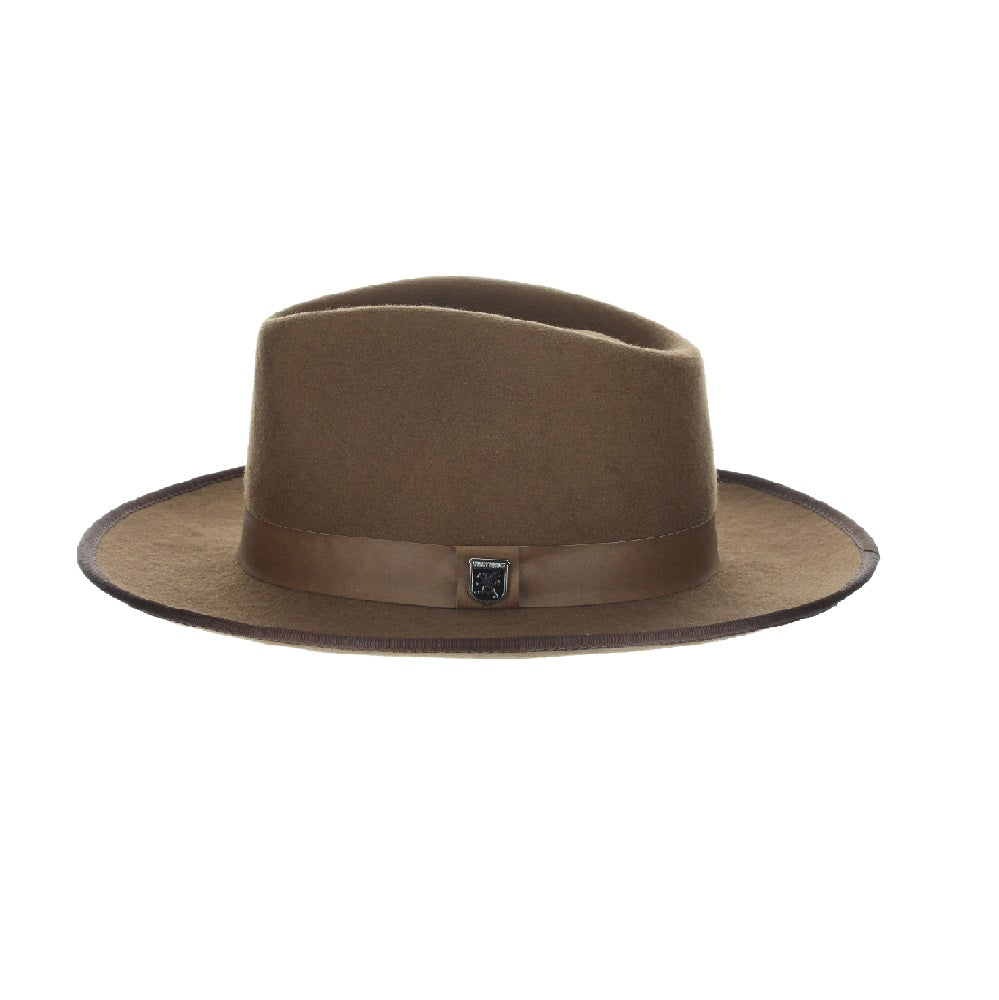 Stacy Adams Wool Felt Fedora- Genesee