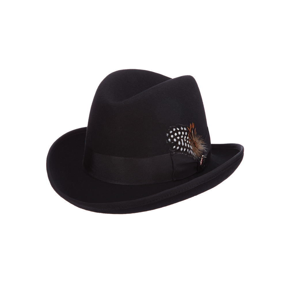 Stacy Adams Wool Felt Bowler- Monroe – Tenth Street Hats