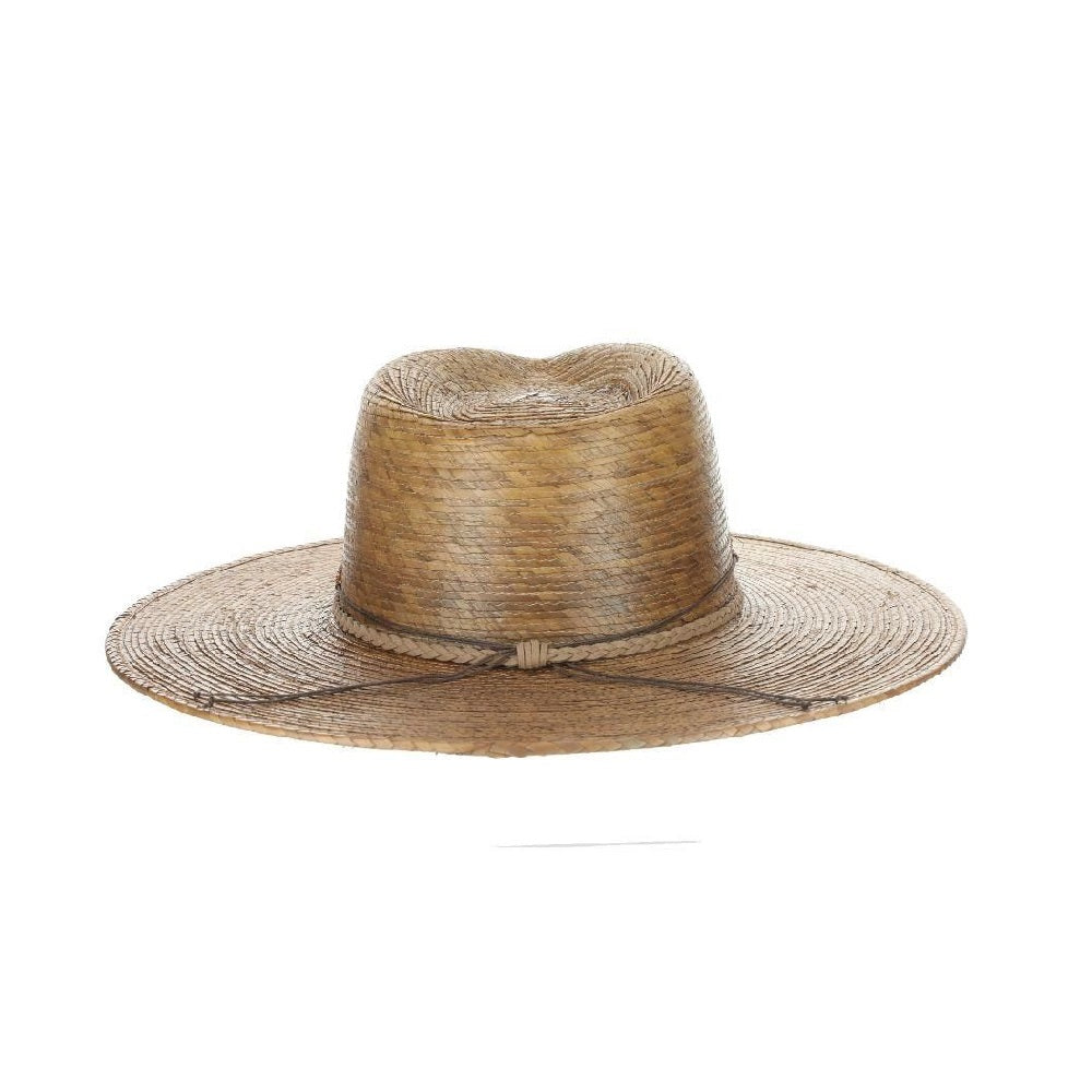 Mexican Style Wide Brim Straw Hat - Natural OSFM