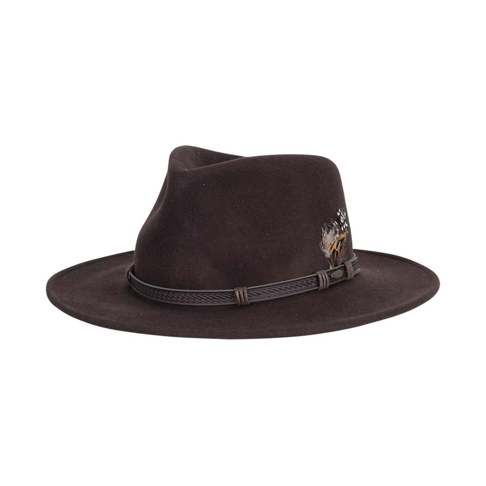 Scala Felt Outback- Phoenix – Tenth Street Hats