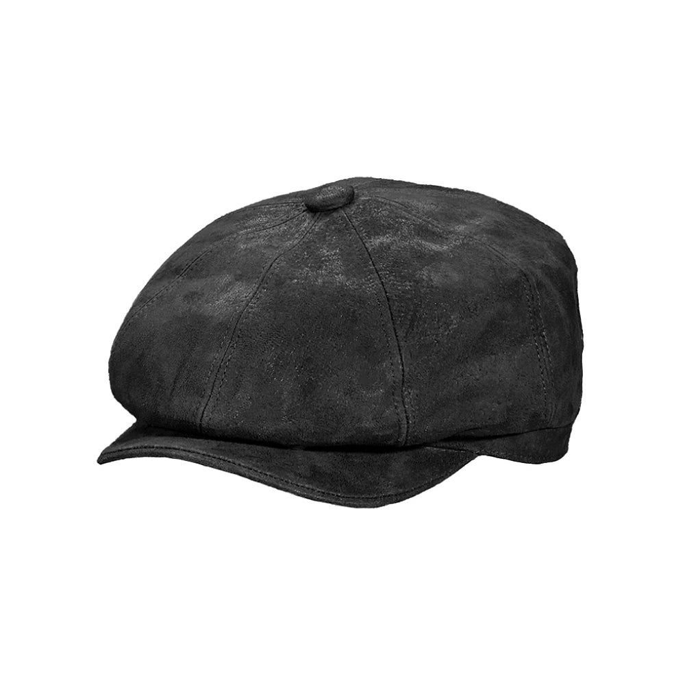 garen gek Oh jee Stetson Leather Ivy Cap- Hood – Tenth Street Hats