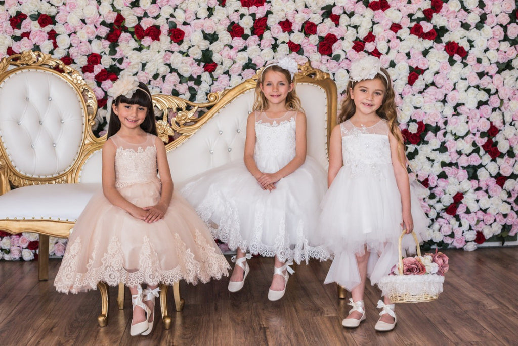 kids dream flower girl dress