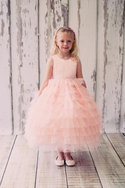 tulle flower girl dresses | kid's dream