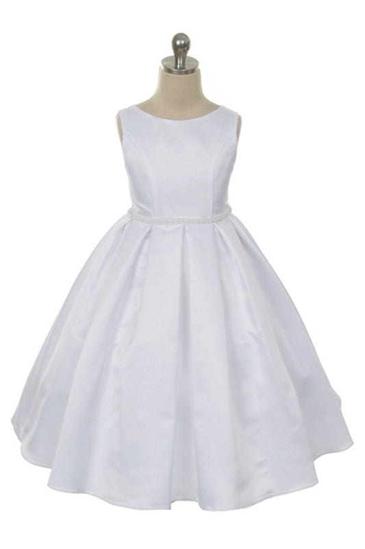 222+ Pleated Cap Sleeve Long Plus Size Girls Dress – Kid's Dream Wholesale
