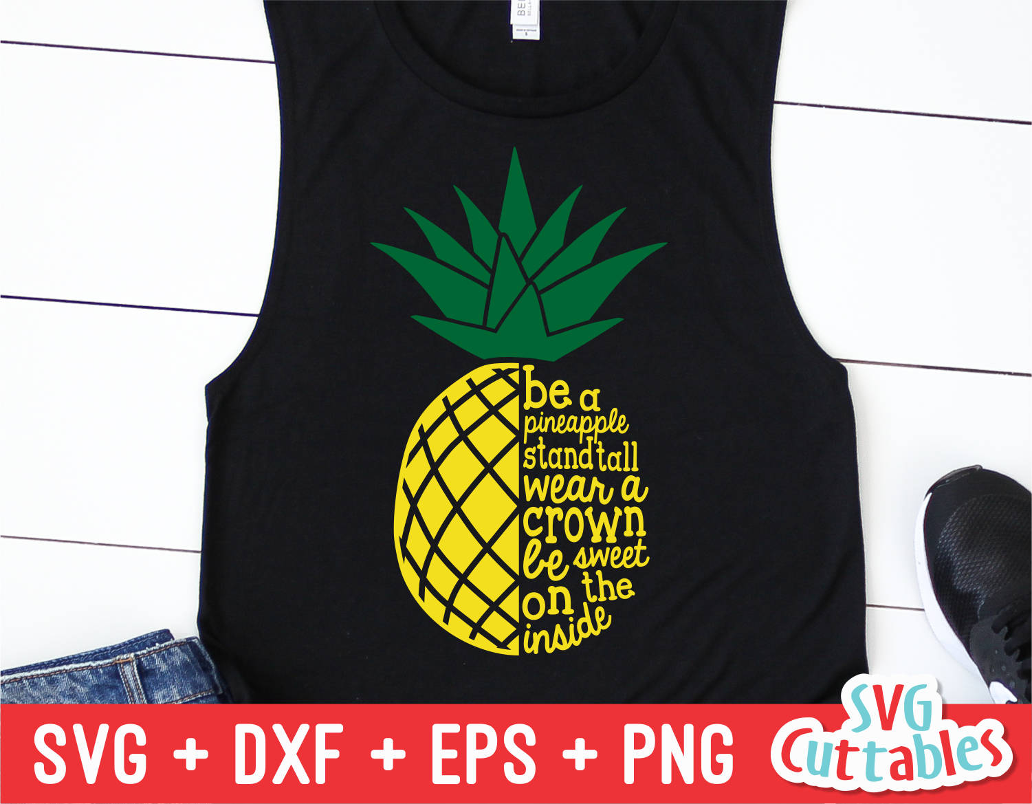 Download Be A Pineapple Quote | Summer | SVG Cut File ...