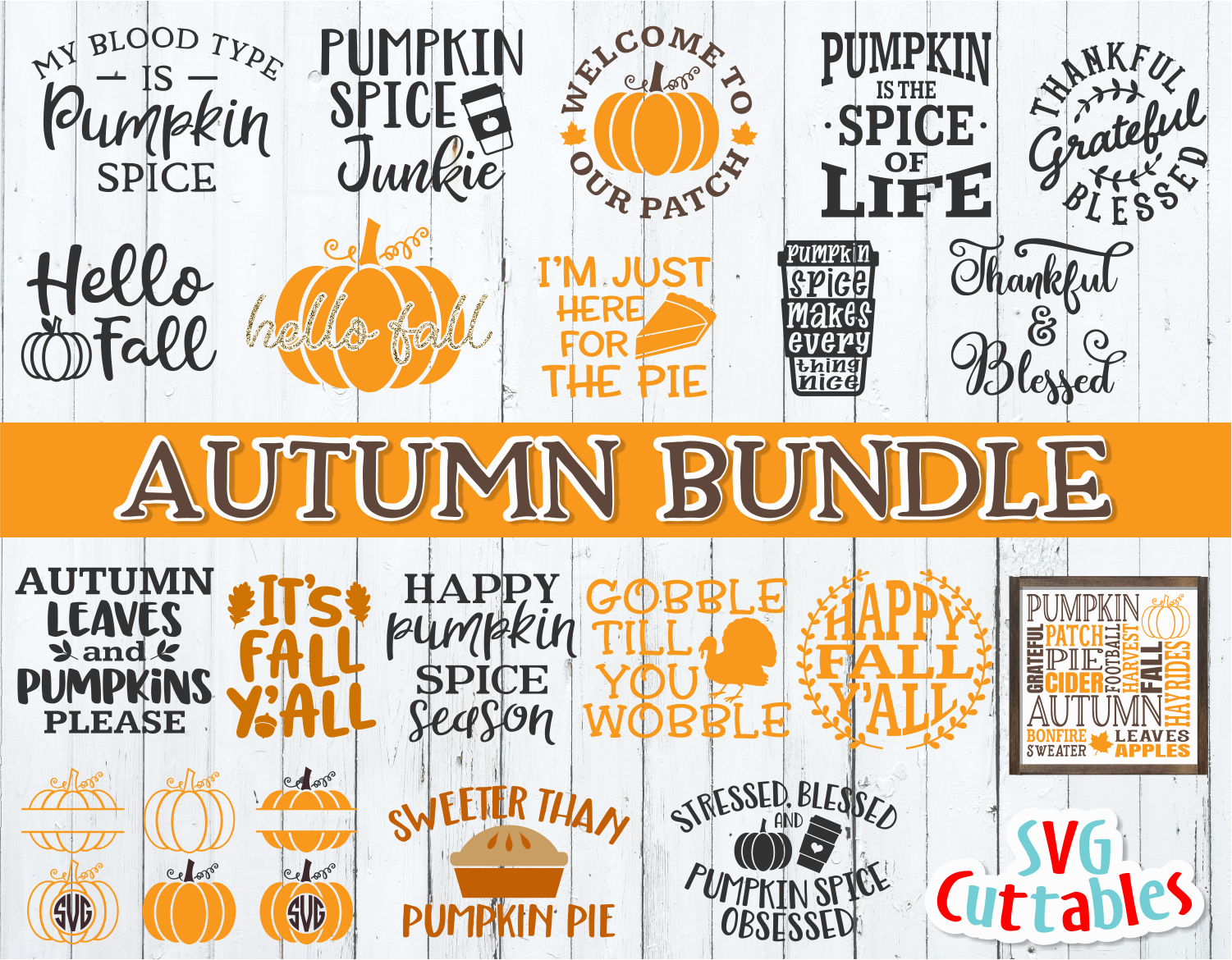 Download Autumn Bundle | Fall Bundle | svgcuttablefiles