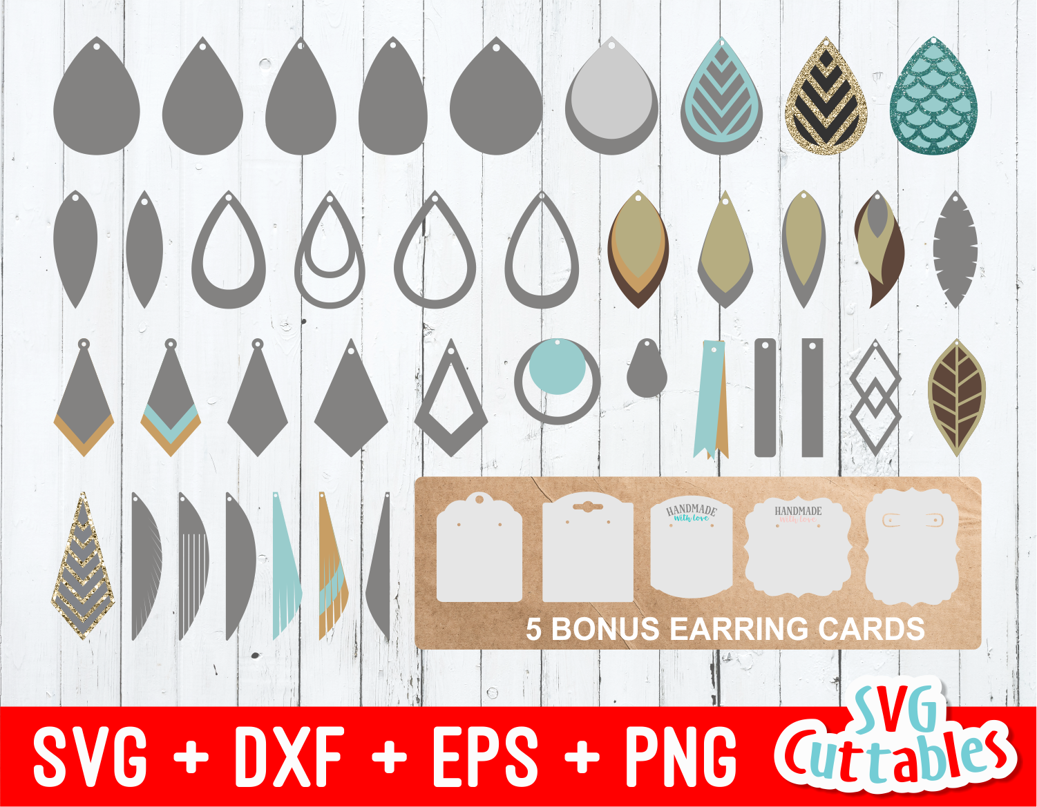 Download Earring Bundle | svgcuttablefiles