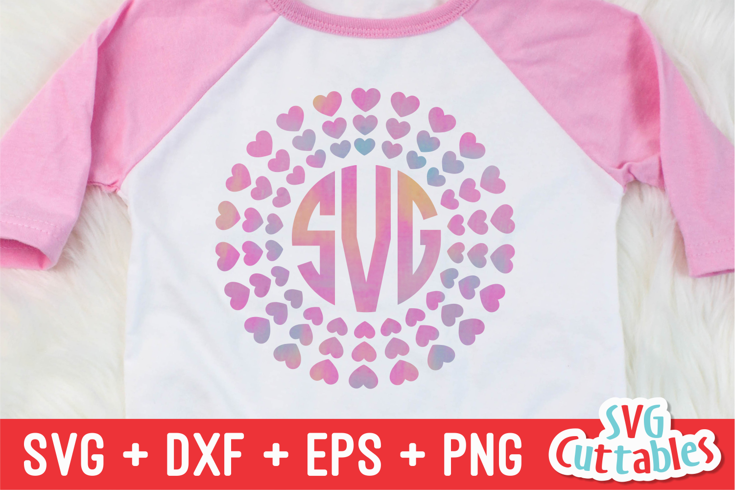 Download Hearts Monogram Frame Svg Cut File Svgcuttablefiles