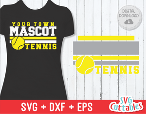 Tennis Template 006 | SVG Cut File