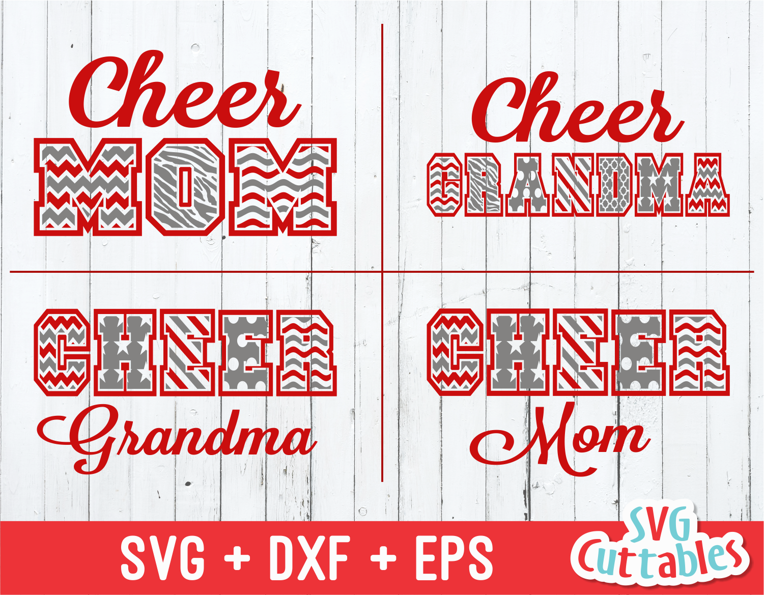 Download Cheer Mom Pattern Cheer Grandma Svgcuttablefiles