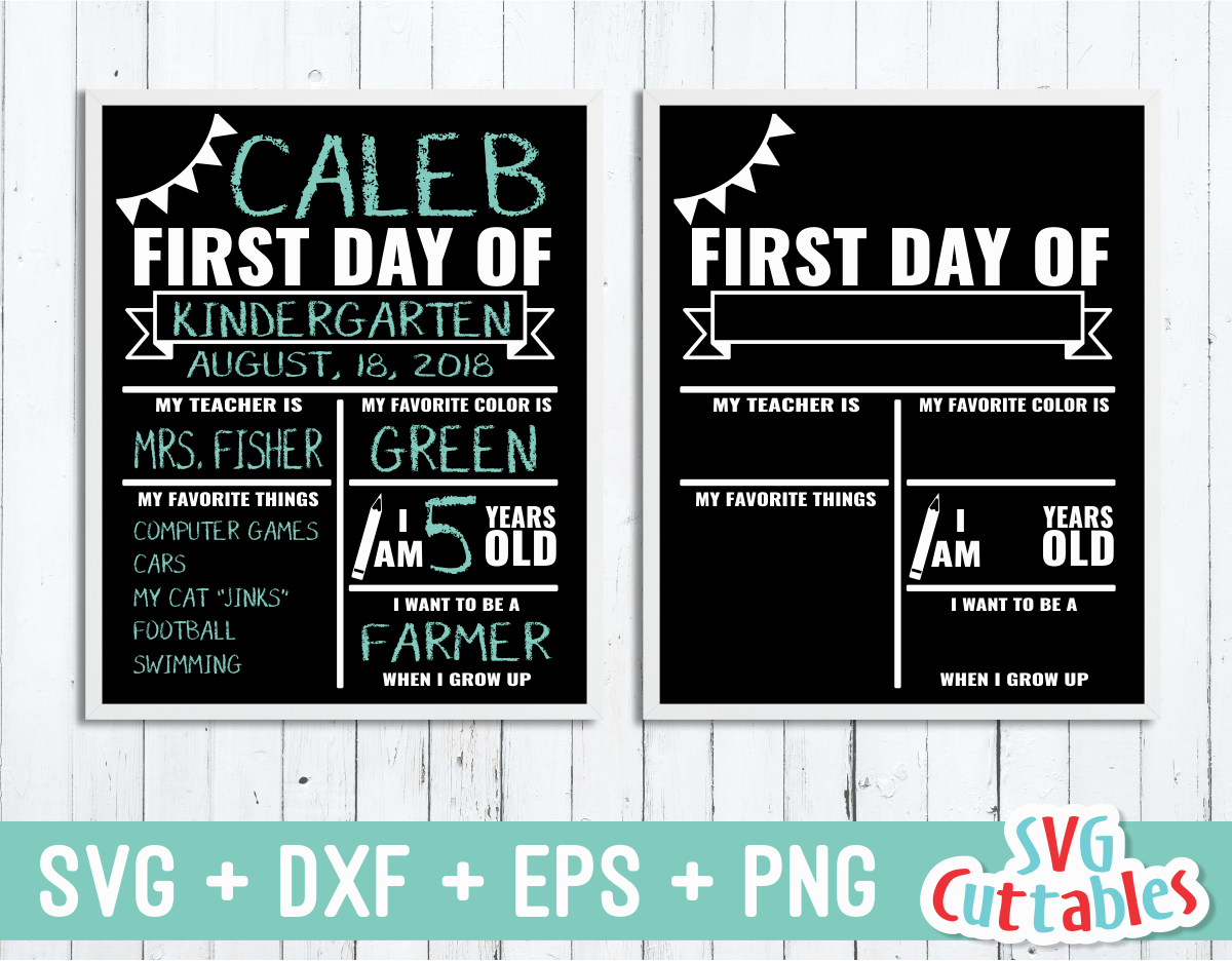 Download First Day of School, Last Day of School, Chalkboard Design ...