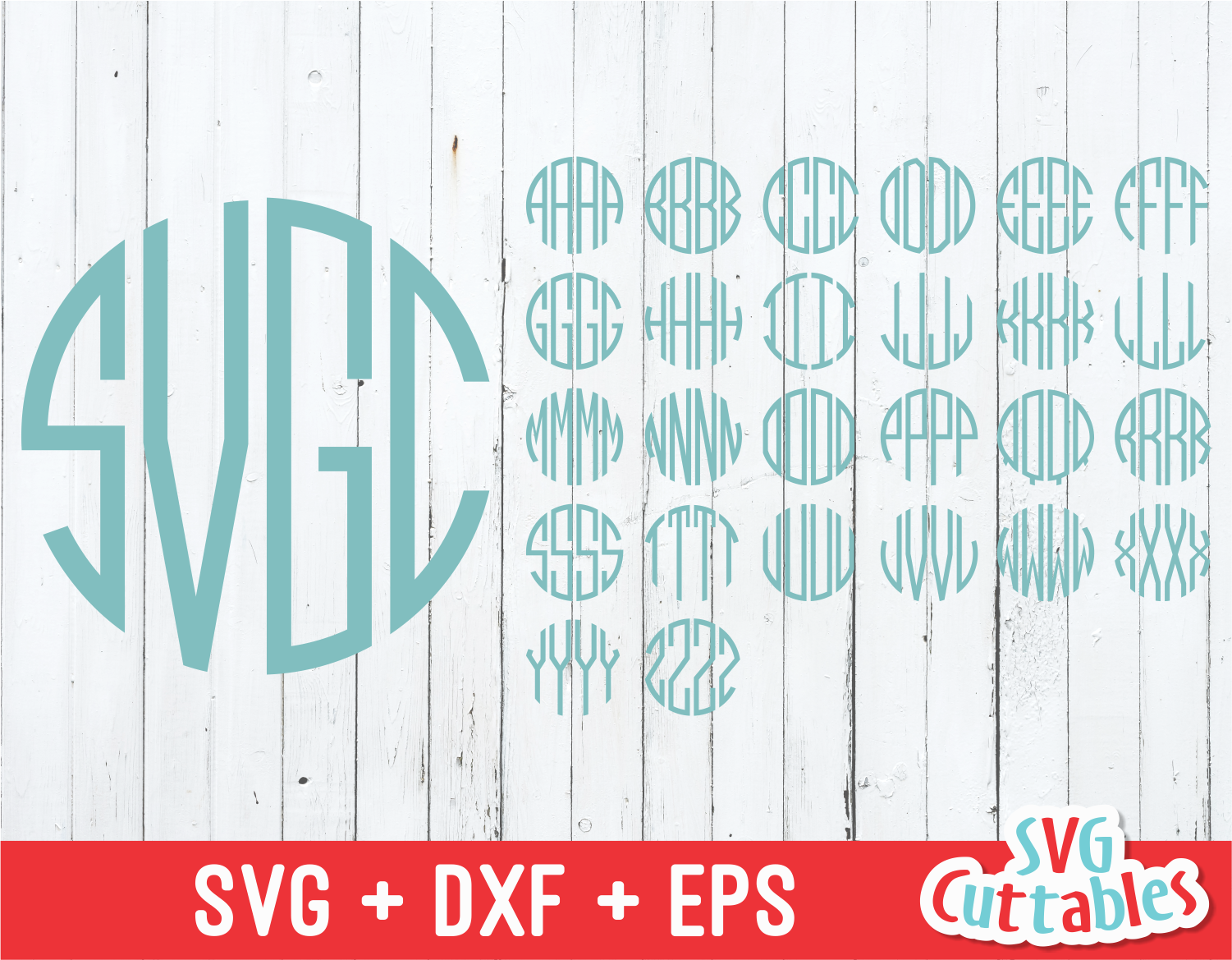 Download 4 Letter Monogram Alphabet Svgcuttablefiles