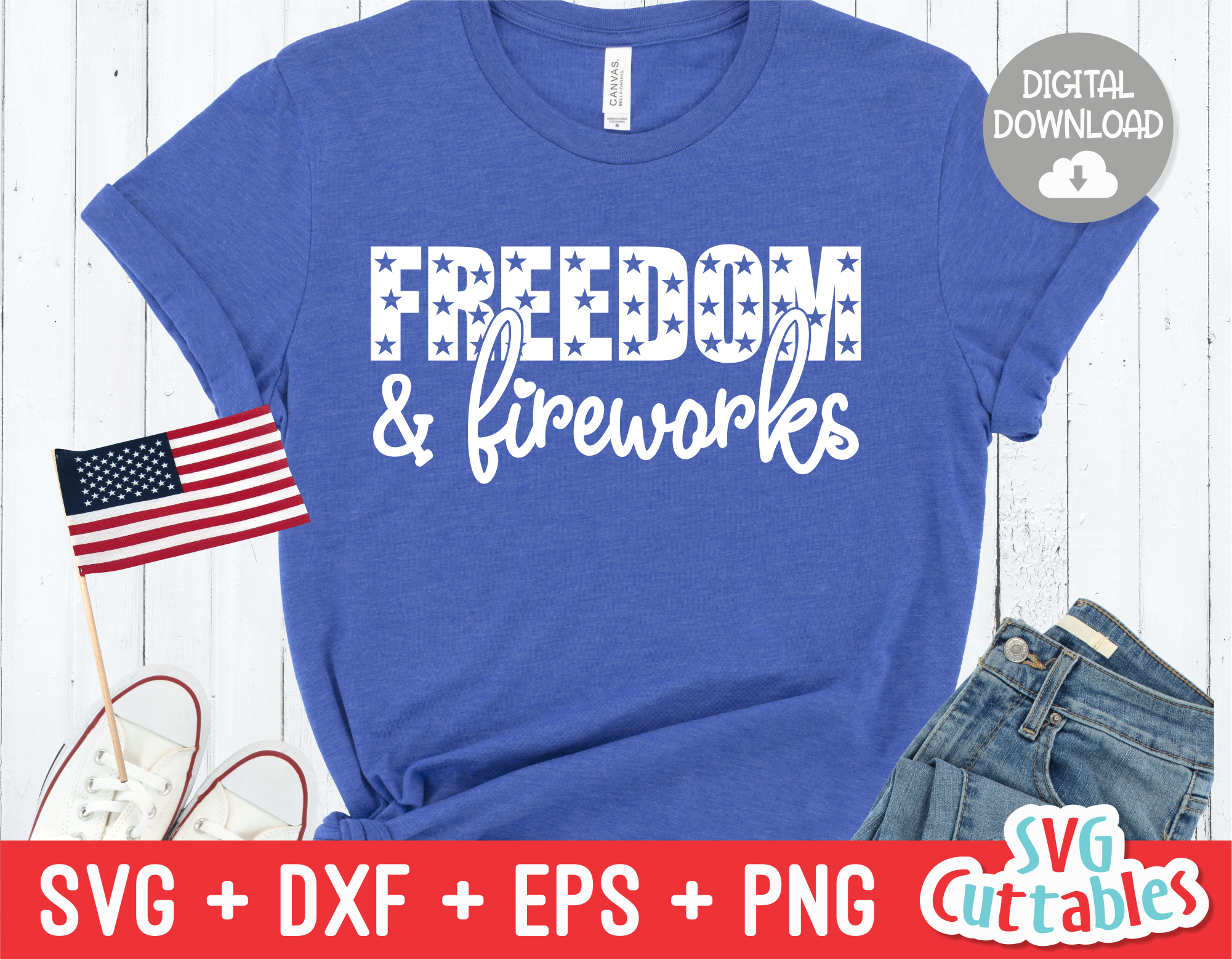 Download Freedom And Fireworks Fourth Of July Svg Cut File Svgcuttablefiles