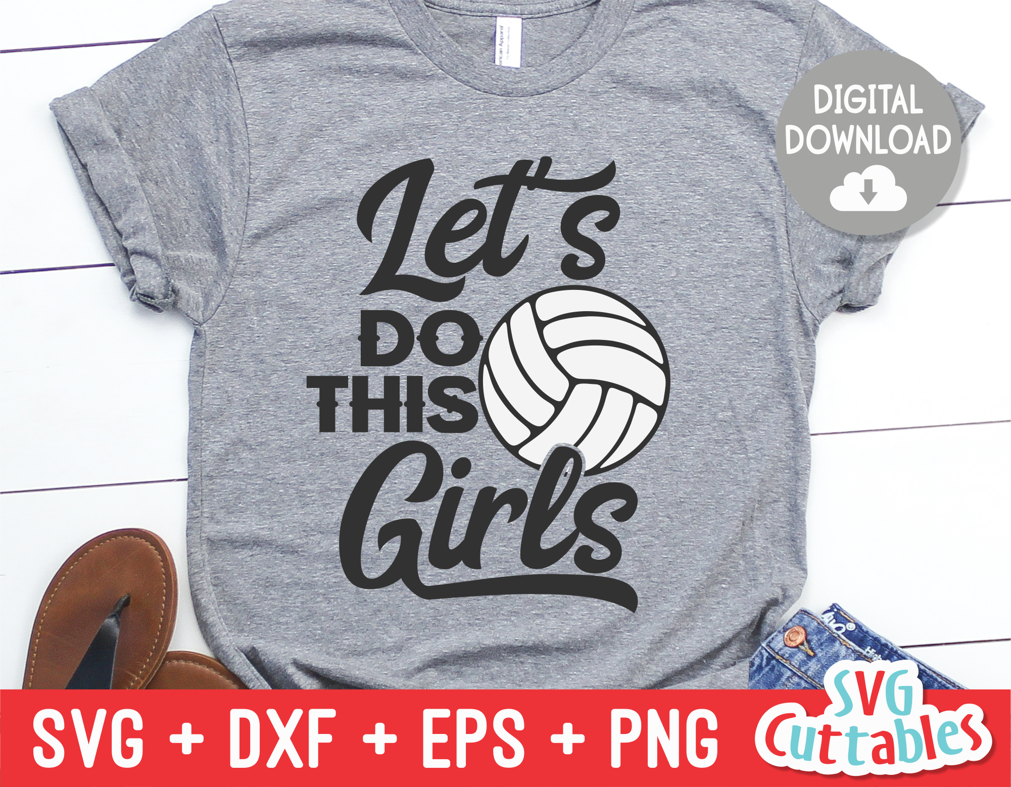 Download Let S Do This Girls Volleyball Svg Cut File Svgcuttablefiles