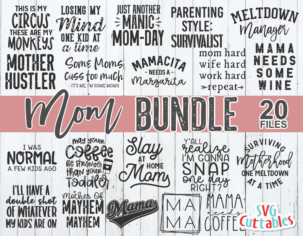Download Mom Bundle | Mom SVG Cut File | svgcuttablefiles