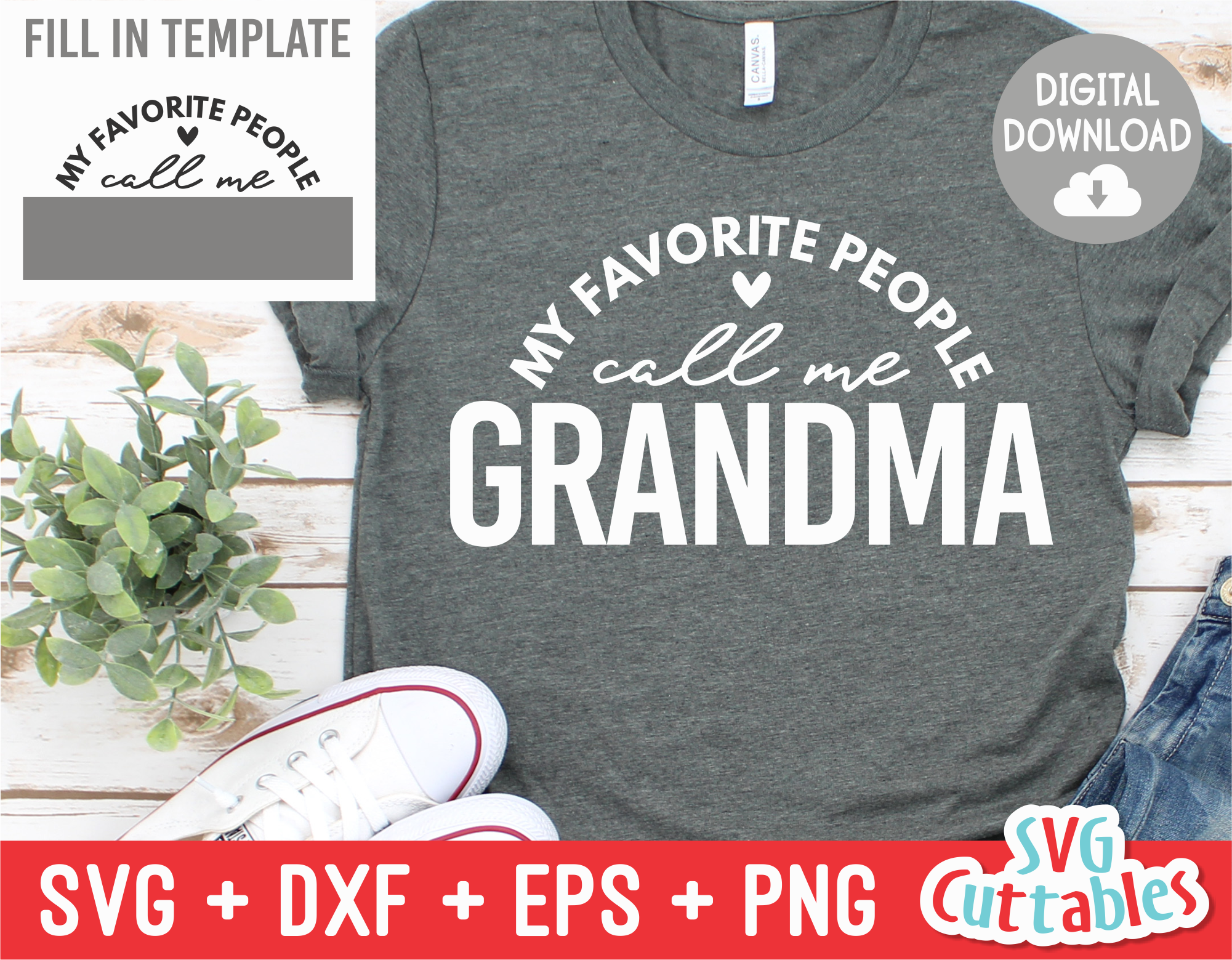 Download My Favorite People Call Me Template Svg Cut File Svgcuttablefiles