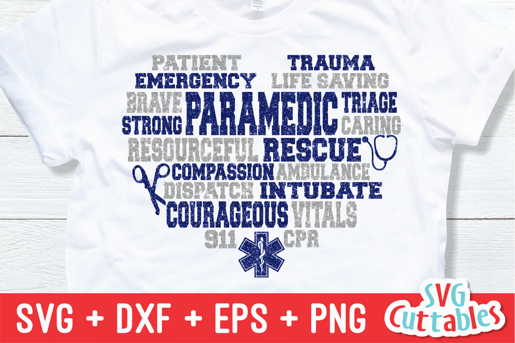 Download Paramedic Ems Emt Bundle Svg Cut File Svgcuttablefiles