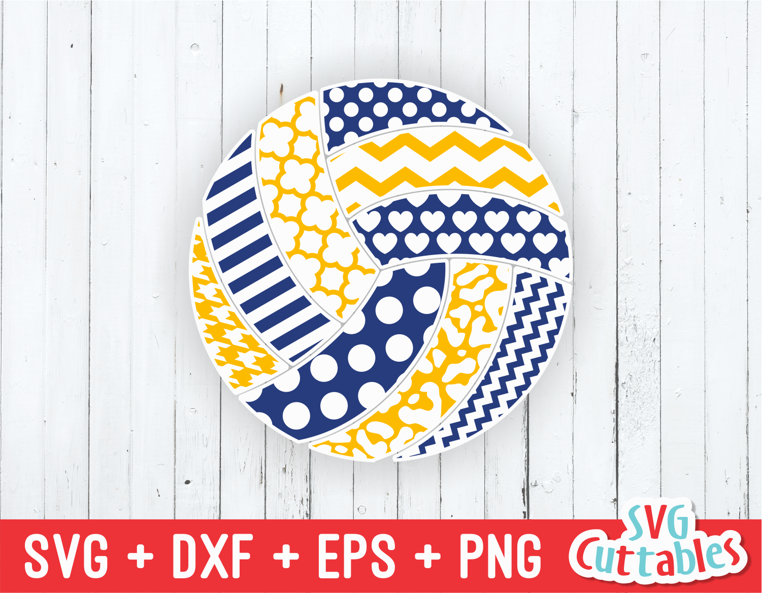 Patterned Volleyball Svg Cut File Svgcuttablefiles